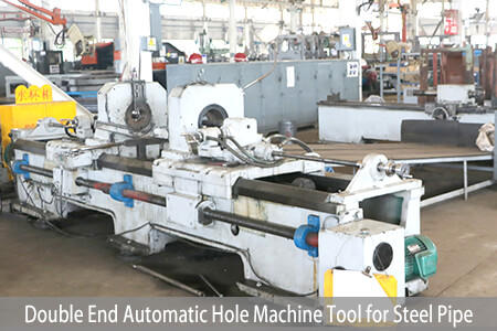 double-end-automatic-hole-machine-tool-for-steel-pipe