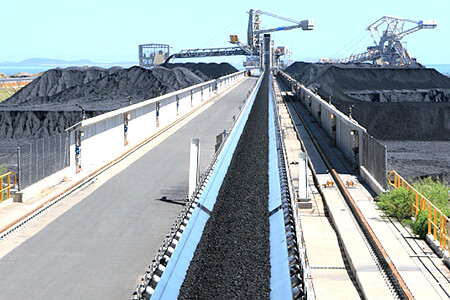 The Fixed Belt Conveyor for Dandong Port 200,000 ton Ore Berth Project