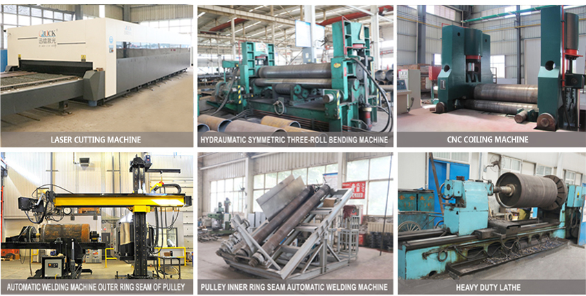 conveyor pulley protuction equipment